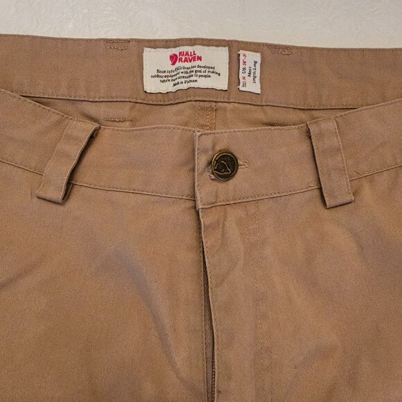 Fjallraven Karl Pro Trousers Khaki Pants - Size 38/Long Like New Conditi… - Picture 14 of 14